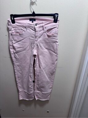 NYDJ Light Pink Cropped Stretch Jeans for Women size 2